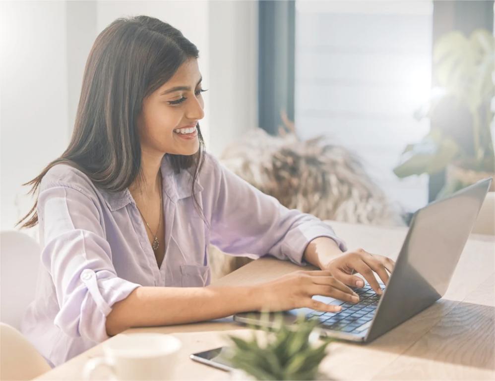 Specialist reviewing client bookkeeping setup