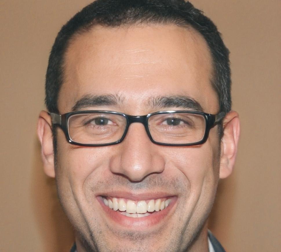 Portrait of Tariq Osman, finance manager